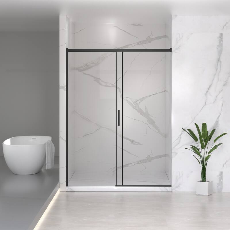 High-Quality Semi-Frameless Sliding Shower Door with Advanced Features