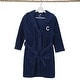 preview thumbnail 13 of 104, Sweet Kids 100% Polyester SUPER PLUSH Double Brushed Hooded Bathrobe with White Bookman Monogram