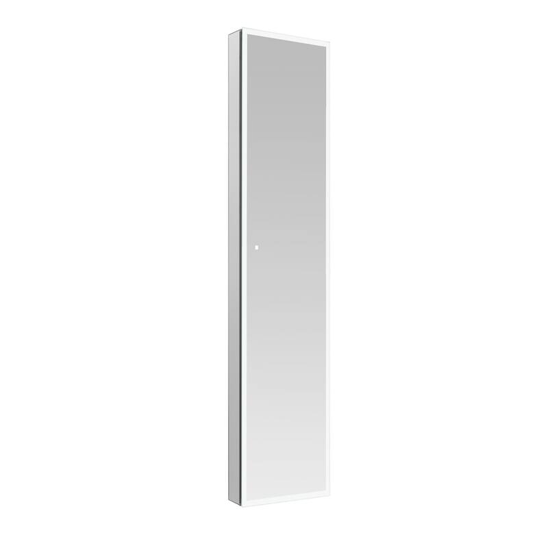 Medicine Cabinet With Light 15W x 70H x 5D Left Hinge - 15"x70"/Left-Hinge
