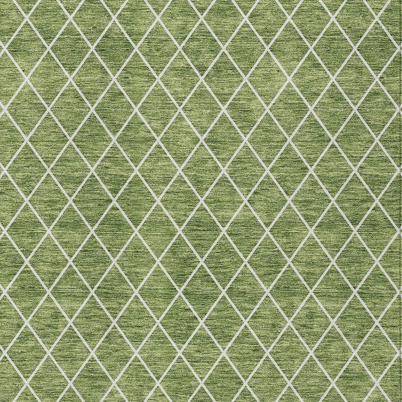 HomeRoots Geometric Transitional Rectangle Outdoor Rug