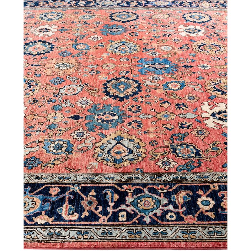 Serapi One-of-a-Kind Hand-Knotted Area Rug - Pink - 8' 2" x 10' 0"