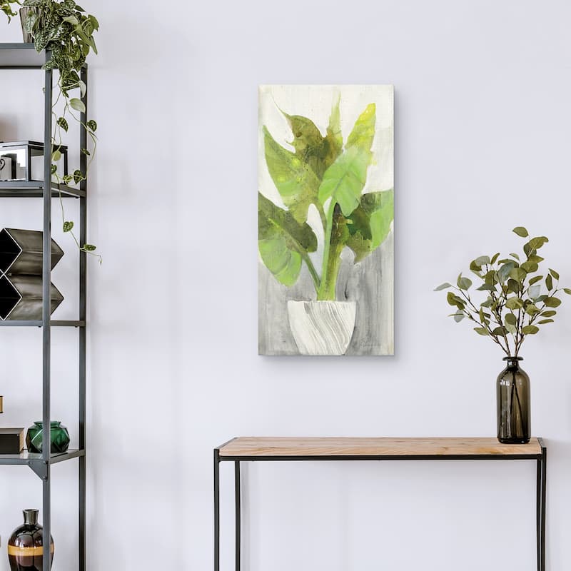 Tropical Planter I Canvas Art Print