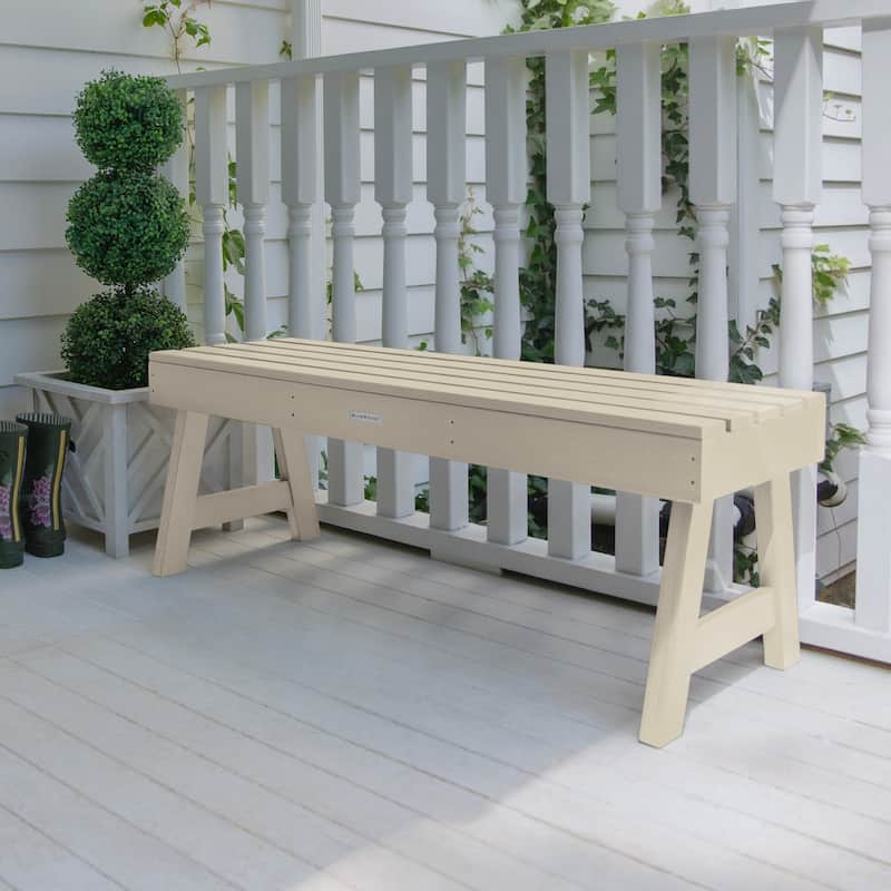HIGHWOOD Weatherly 4-foot Eco-friendly Synthetic Wood Picnic Bench