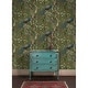 preview thumbnail 15 of 22, Cassia Peacock Non-Pasted Wallpaper - Covers 56 Square Feet
