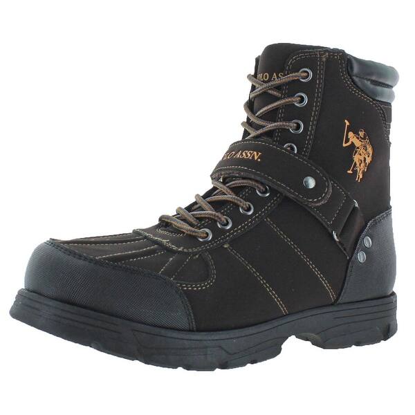 Shop U S Polo Assn Connor Men S Buckle Duck Toe Boots Overstock 24090202