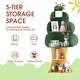 preview thumbnail 6 of 8, Costway Tree Bookshelf for Kids 5-Tier Children Book Display Rack Toy - See Details