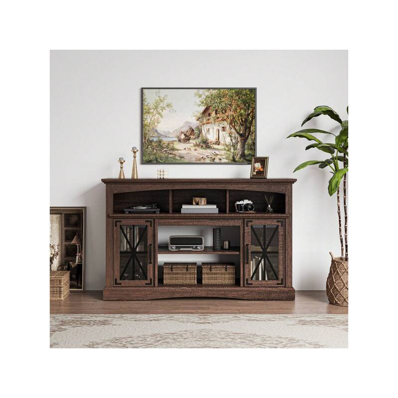 Royalcraft Royalcraft 55'' Retro Media Console with LED Light