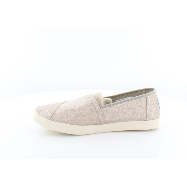 toms rose gold avalon flat shoes