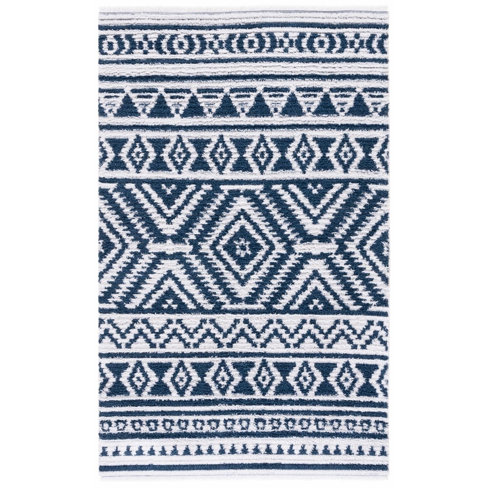 SAFAVIEH Augustine Sumiko Rustic Moroccan Fringe Rug