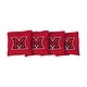 preview thumbnail 1 of 1, Miami University RedHawks Cornhole Bags Version 1 All-Weather Resin Filled