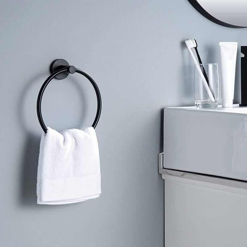 AITINKAN Bathroom Towel Ring Towel Holder Set of 2