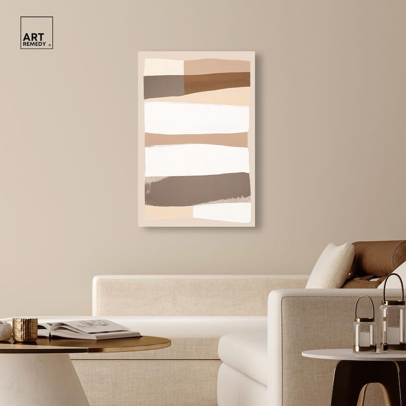 Linear Landscape I Canvas by Art Remedy, Gallery Wrapped