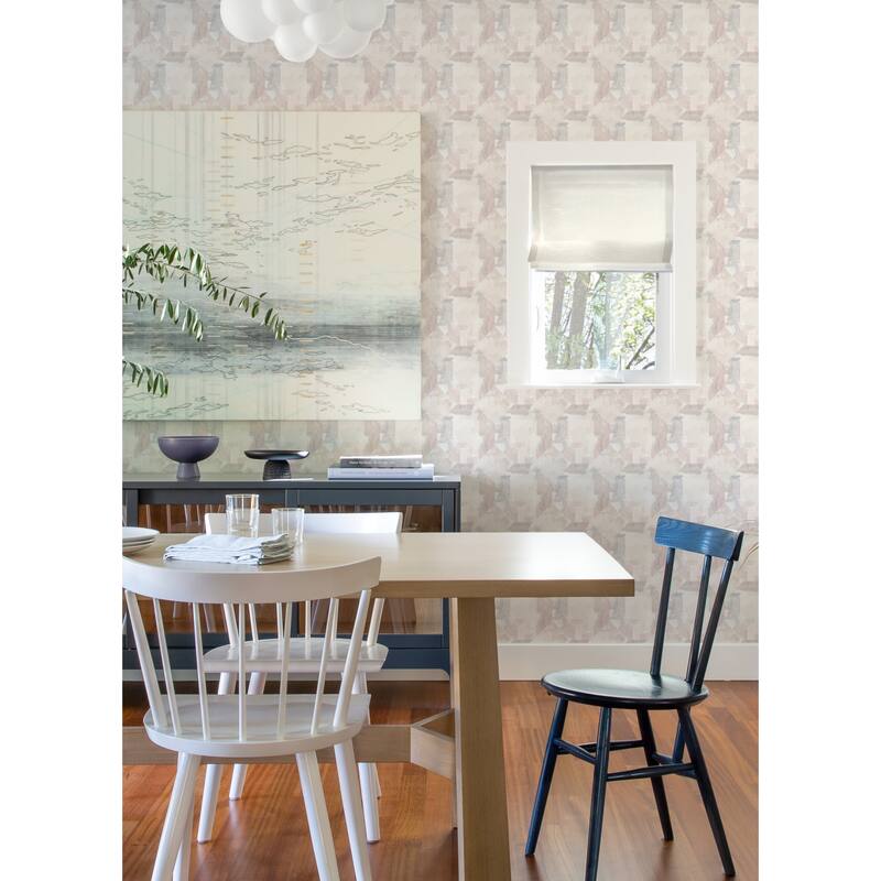 A-Street Prints Perrin Lavender Gem Geometric Wallpaper