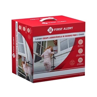 First Alert 14 ft. H Fire Escape Ladder 375 lb. capacity First Alert 14 ft. H Fire Escape Ladder 375 lb. capacity