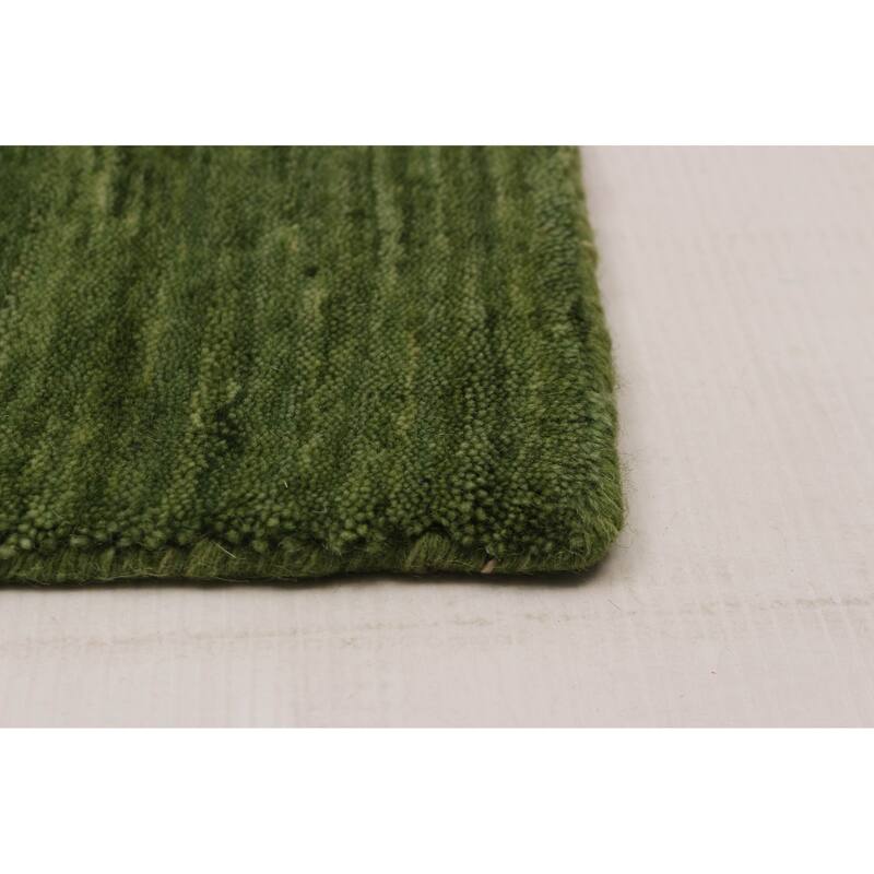 Kashkuli Gabbeh Green Rug 8'4" x 11'4" - 8'4 x 11'4