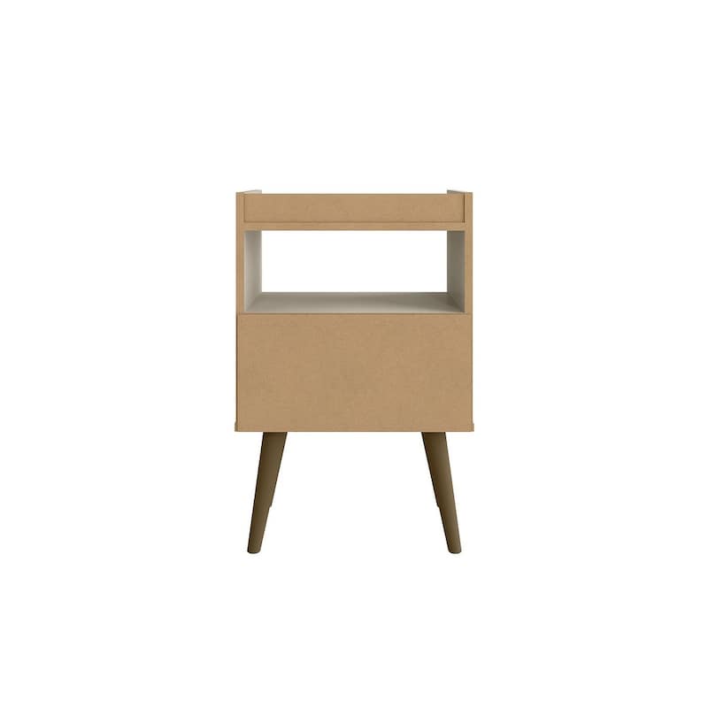 Manhattan Comfort Bogart Mid-Century Modern Nightstand