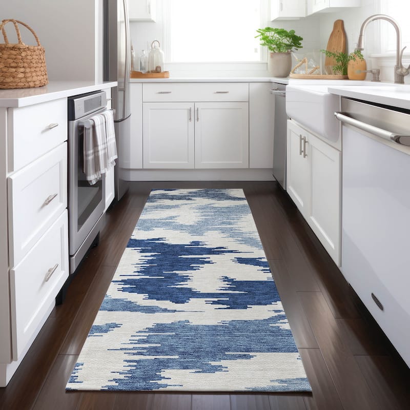 Machine Washable Indoor/ Outdoor Chantille Global Boho Rug