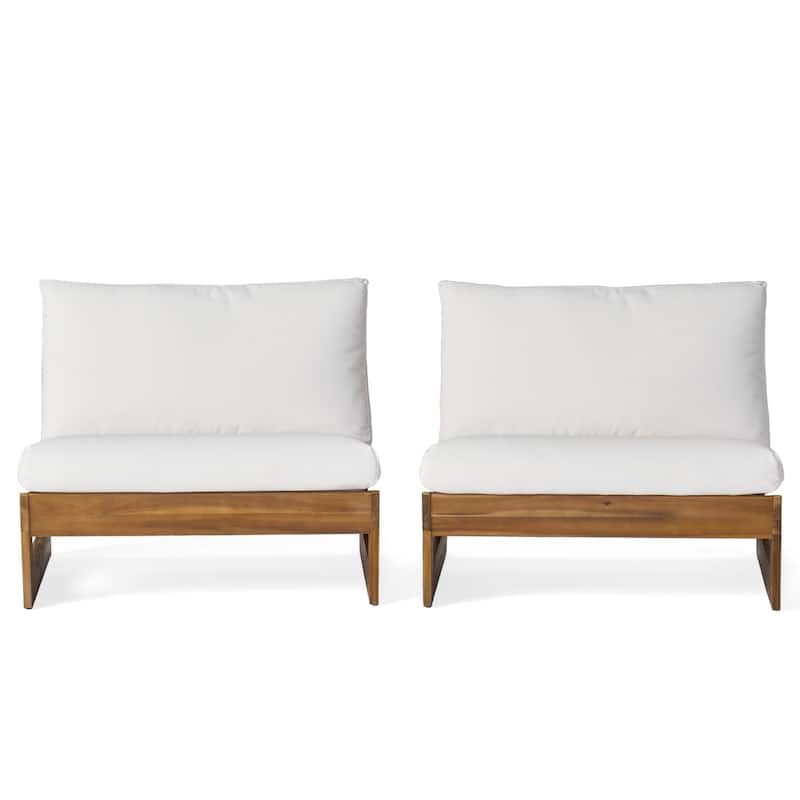 Sherwood Outdoor Club Chairs (Set of 2) by Christopher Knight Home