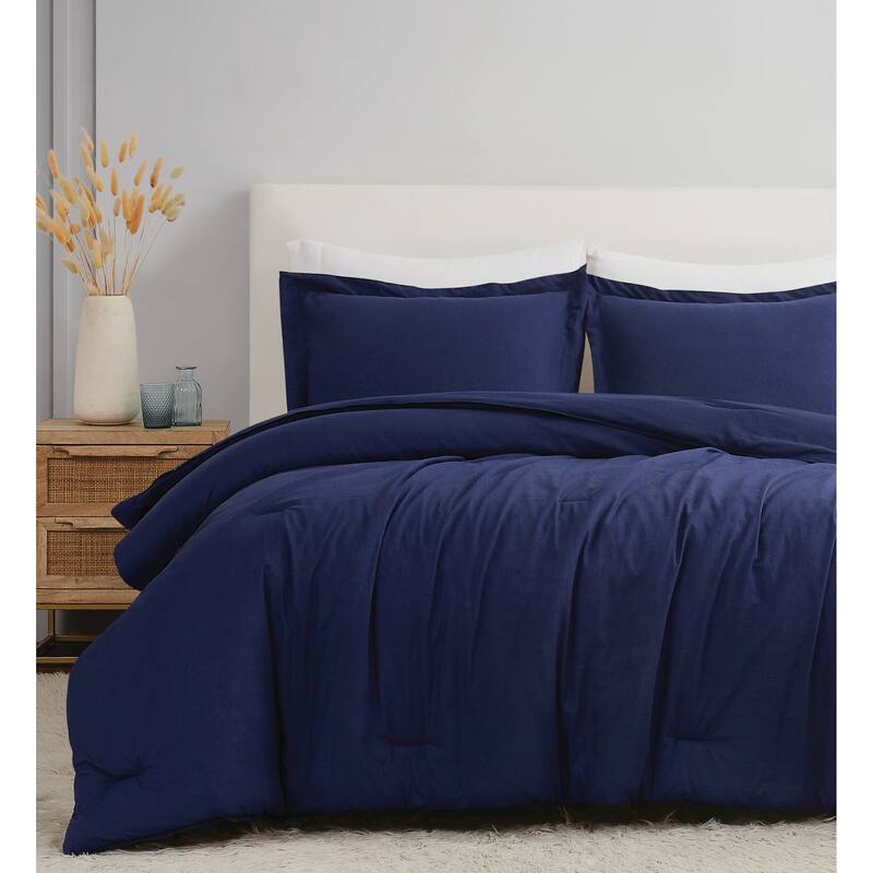 Brooklyn Loom Flax Linen Comforter Set