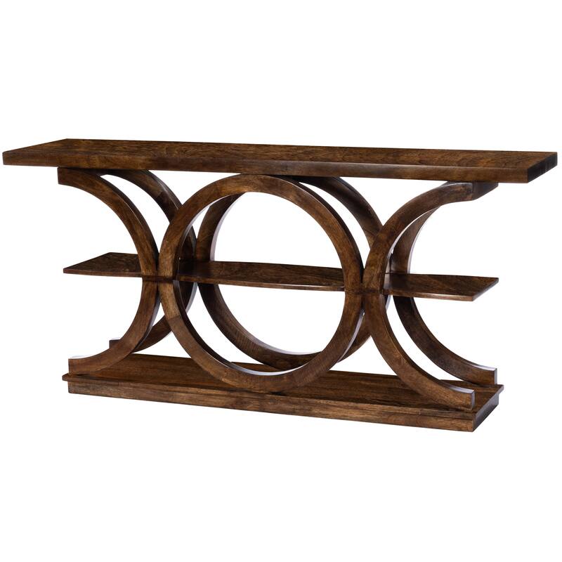 Butler Stowe Rustic Modern Console Table - Brown - Wood