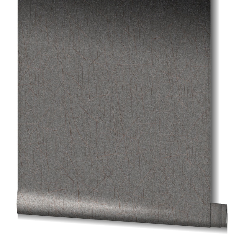 Galerie Wallcoverings Energy Collection Plain Scored Effect Wallpaper Roll