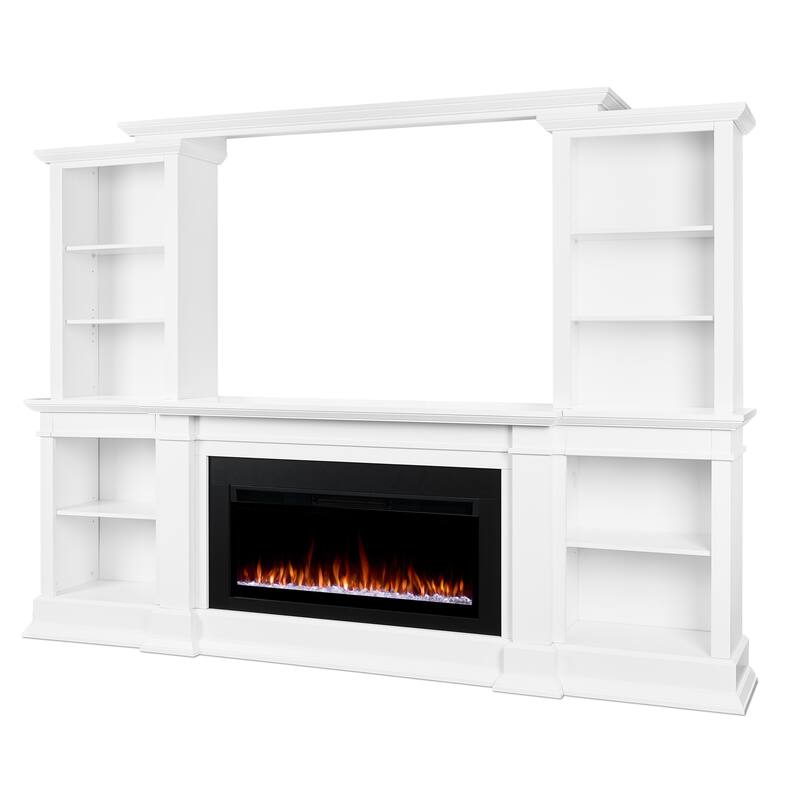 Monte Vista 108" Smart Landscape Electric Fireplace TV Stand