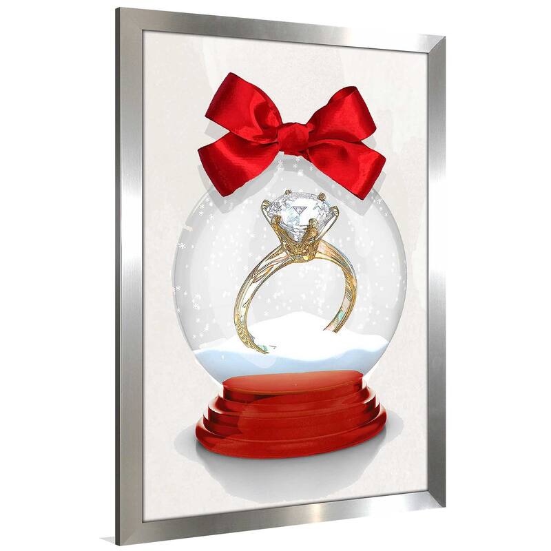 "Ring in Crystal Ball" by Jodi Print on Acrylic