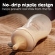 preview thumbnail 8 of 8, Natural Baby Bottle with Natural Response Nipple 3 Pack in Clear