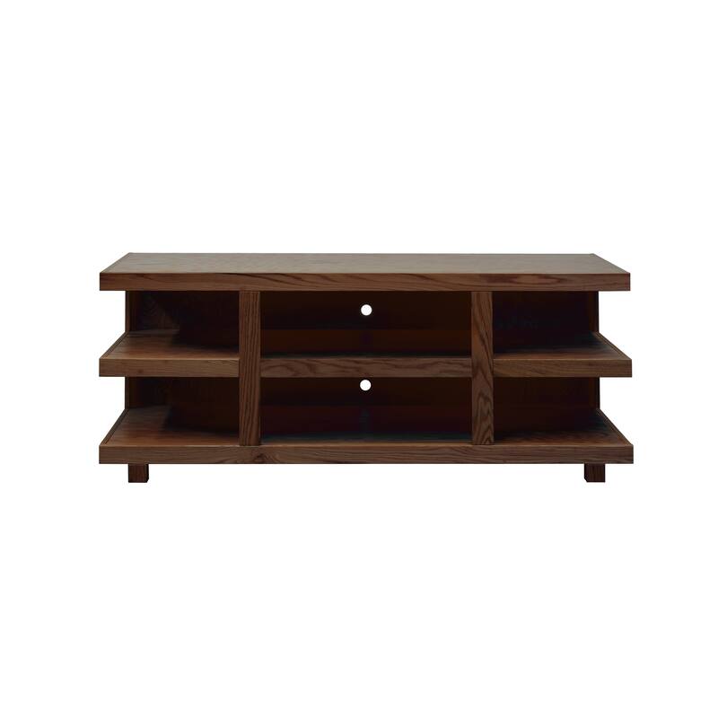 Bridgevine Home Laurel Canyon 64 inch TV Stand for TVs up to 70 inches, No Assembly Required