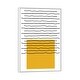 preview thumbnail 2 of 10, iCanvas "Minimal Primary II" by Jay Stanley Framed Canvas Print White - 26x18