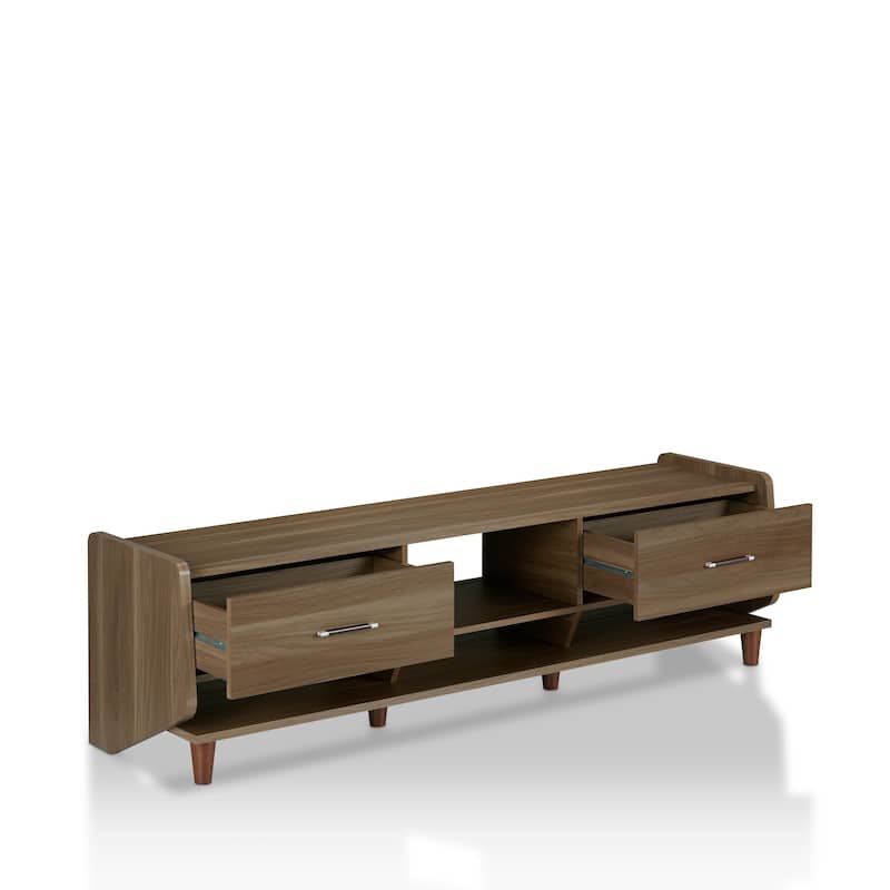 Vinas Mid-Century Modern 71-inch Multi-functional Storage TV Console by Carson Carrington