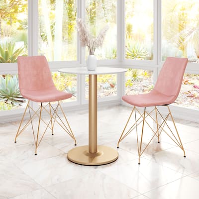 Broderick Dining Chair (Set of 4) Pink