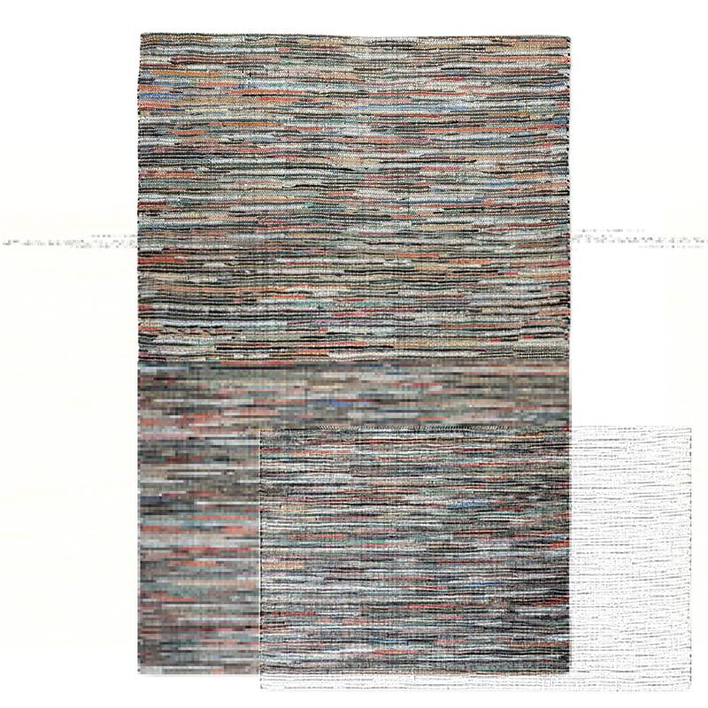 Uttermost Nyala 8' x 10' Rectangle Leather Stripes Area Rug