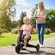 preview thumbnail 3 of 1, Gymax Toddler Tricycle w/Push Handle Adjustable Seat Removable Pedal