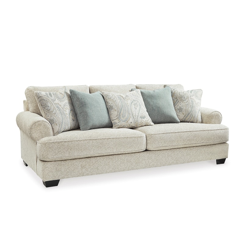 Signature Design by Ashley Monaghan Beige Sofa - 98" W x 45" D x 39" H