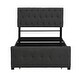 preview thumbnail 16 of 40, Storage Bed Metal Platform Bed with a Big Drawer.