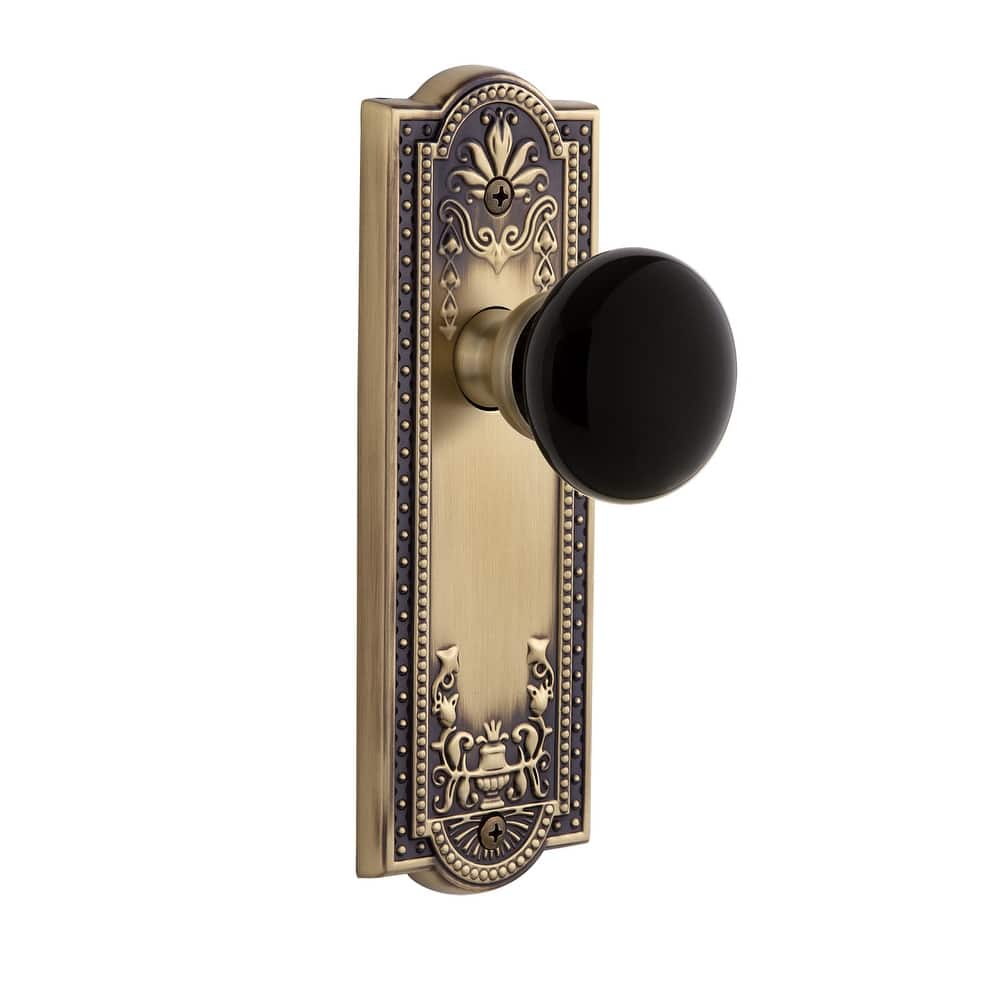 Grandeur Parthenon Solid Brass Rose Single Dummy Door Knob with