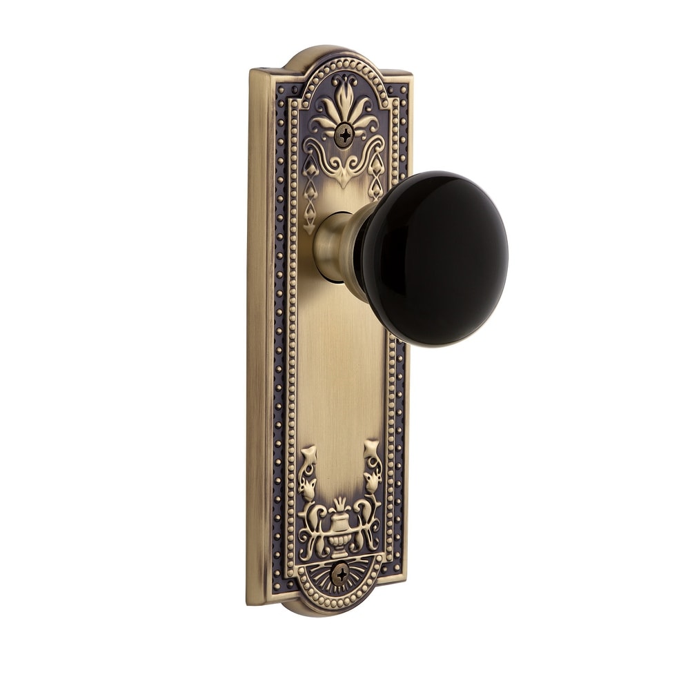 Grandeur Parthenon Solid Brass Rose Single Dummy Door Knob with