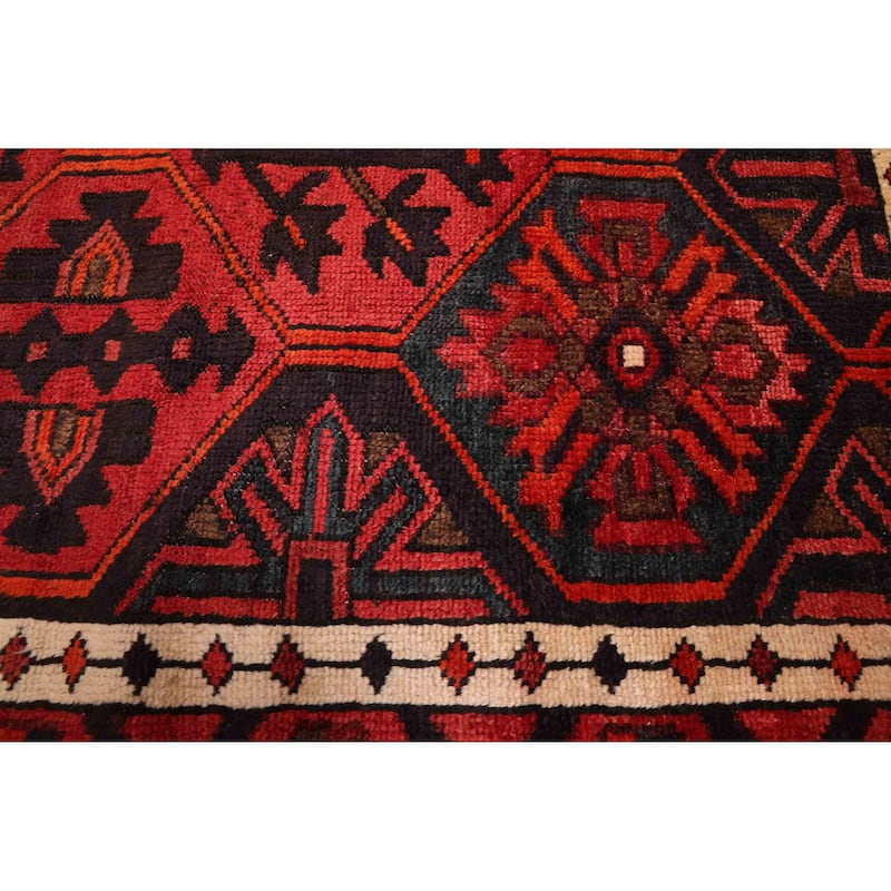 ECARPETGALLERY Hand-knotted Kayseri Vintage Red Wool Rug - 4'7 x 7'1