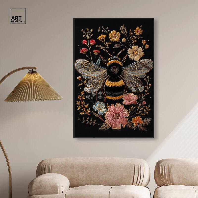 Honeyed Herald I Canvas by Art Remedy