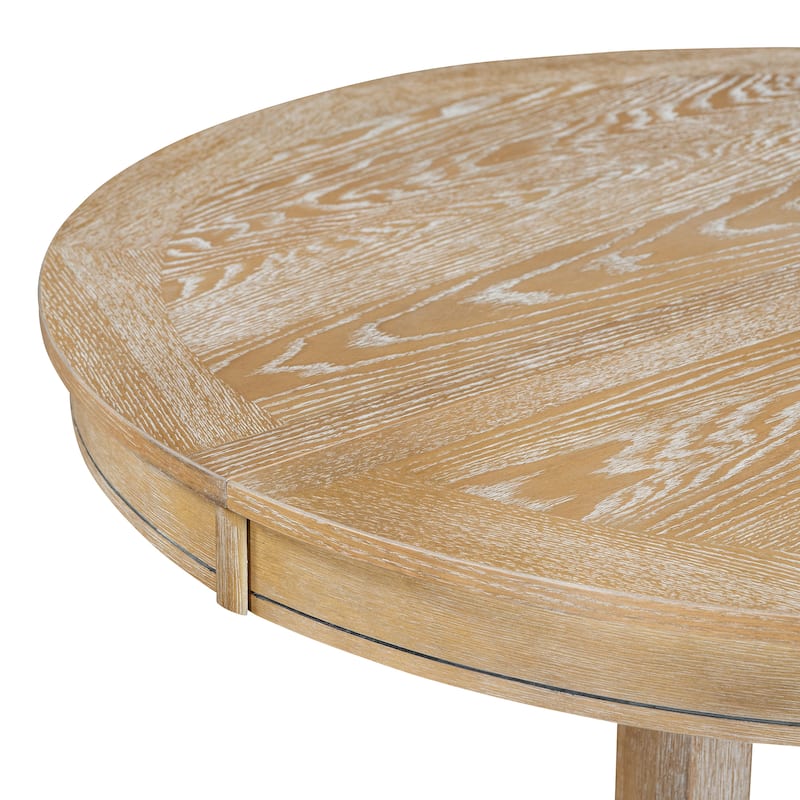 56'' Dining Table Extendable Oval Table