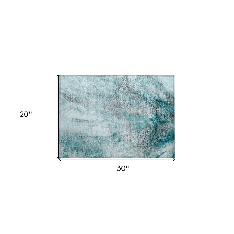Lalu Modern Art-Inspired Weather Resistant Modern Chic Outdoor Rug