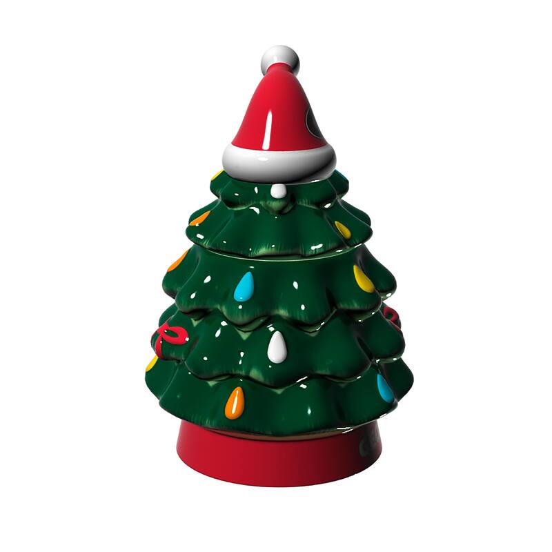 University of Georgia, 14 oz Ceramic Christmas Tree Cup Gift Set