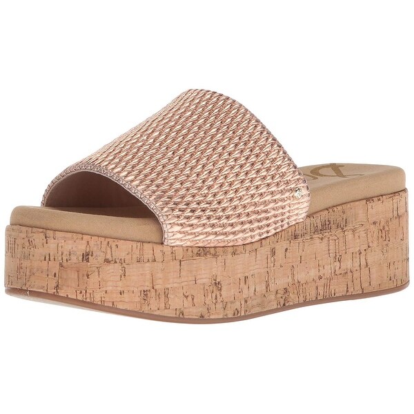 sam edelman wendi platform slide sandal