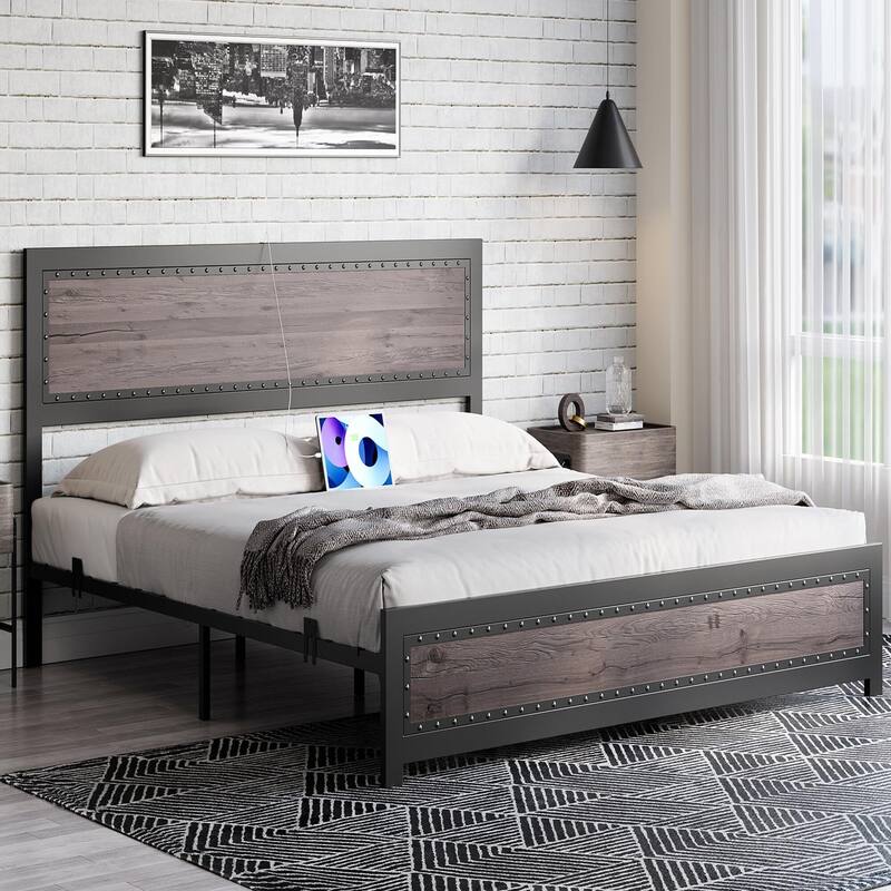 Bed Frame with Headboard