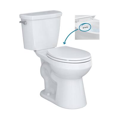 CRAFT + MAIN TL-5800AFH-R Easley Flush Guard 1.28 GPF Two Piece Round