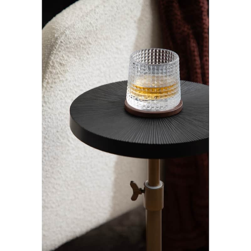 Kate and Laurel Engles Metal Table and Plant Stand