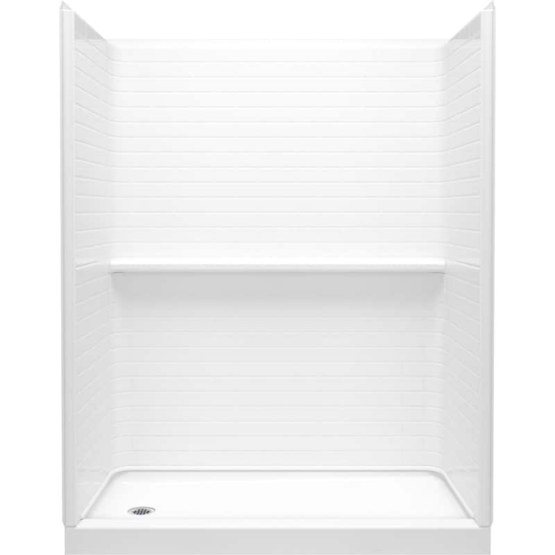 Sterling 72570110 Traverse 60" X 30" X 76-1/4" Shower - White