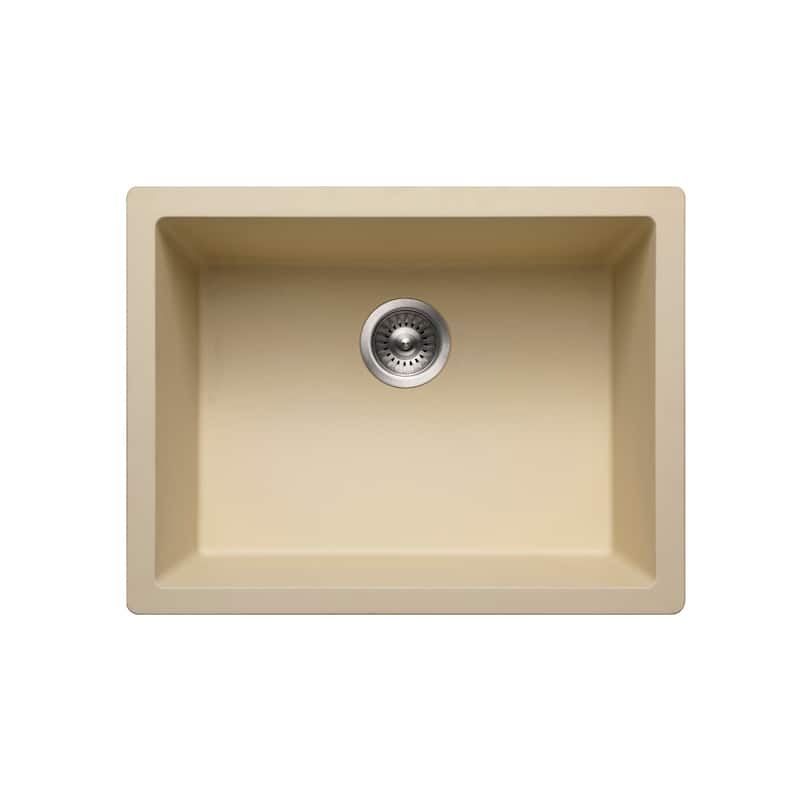 Houzer G-300U Quartztone 24-3/8" Undermount Single Basin Granite