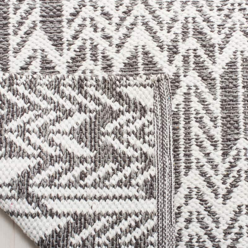 SAFAVIEH Handmade Flatweave Montauk Sjan Casual Cotton Rug